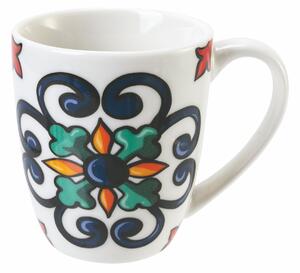 VILLA D’ESTE HOME TIVOLI Set šálků na kávu Barrio 6 kusů, 100 ml, barevný porcelán