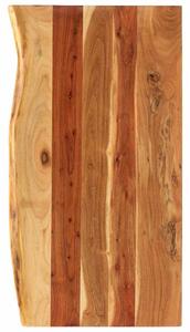 Krycí deska pro toaletní skříňku masivní akácie 100x52x3,8 cm 286322