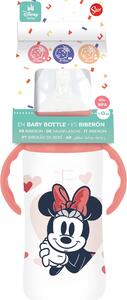Kojenecká láhev s uchy 360ml MINNIE