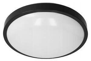 Stropní svítidlo 2xE27/40W/230V pr. 29,5 cm černá