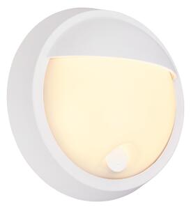 BRI 3784016 Puni LED venkovní nástěnné svítidlo, nabíjecí, 3 krokový dotykový stmívač, časovač, bílé - BRILONER