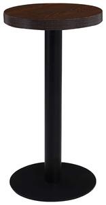 Bistro stolek tmavě hnědý 40 cm MDF 286416