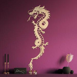 DUBLEZ | Dřevěný obraz - Čínský drak