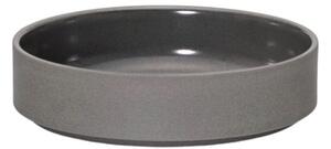 Hasami Porcelain Mělká miska Hasami Dark Grey - 14,5 cm HS119