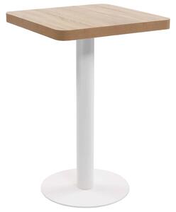 Bistro stolek světle hnědý 50 x 50 cm MDF 286426