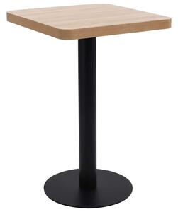 Bistro stolek světle hnědý 50 x 50 cm MDF 286427