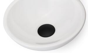 Cerano Tahia, umyvadlo na desku ⌀ 30 cm, bílá, CER-CER-403383