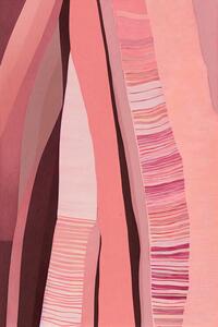 Ilustrace Pink Layers, Treechild, (26.7 x 40 cm)