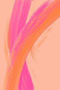 Ilustrace Color strokes, Treechild, (26.7 x 40 cm)