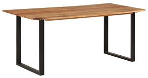 Jídelní stůl 180 x 90 x 76 cm masivní akáciové dřevo 286472