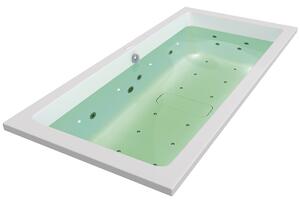 Polysan COLORTERAPIE RGB vnitřní bodové osvětlení vany, 8 LED diod 91408