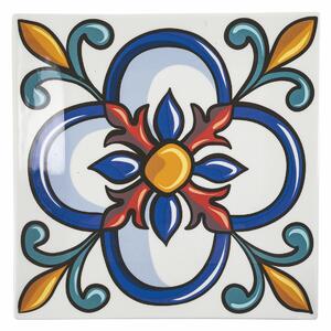 VILLA D’ESTE HOME TIVOLI Servis čtvercových talířů Forli 18 kusů, barevný dekor