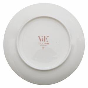 VILLA D’ESTE HOME TIVOLI Servis talířů Style 18 kusů, bílá/černá