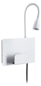 Paulmann - Halina LED Nástěnné Svítidlo USB C Matt Bílá