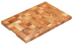 Prkénko na krájení potravin 60 x 40 x 3,8 cm masivní akácie 286573