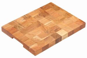 Prkénko na krájení potravin 40 x 30 x 3,8 cm masivní akácie 286571
