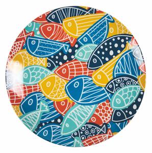 VILLA D’ESTE HOME TIVOLI Servis talířů Sea Fish 18 kusů, barevný, dekor ryby