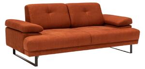 Hanah Home Dvoumístná pohovka Mustang 199 cm oranžová