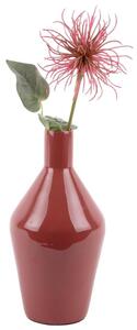 Time for home Červená kovová váza Conelo 22 cm