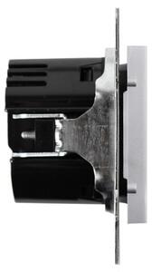 Elhard USB A+C zásuvka Royal 20W, stříbrná YK2133S