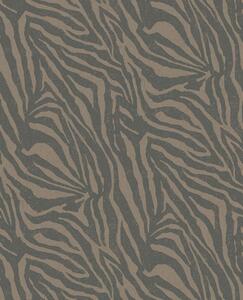 Vliesový tapetový panel Zebra Mocha 300603, 140 x 280 cm, Skin, Eijffinger