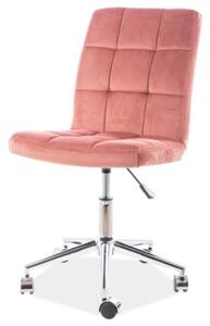 Kancelářská židle SIGQ-020 starorůžová