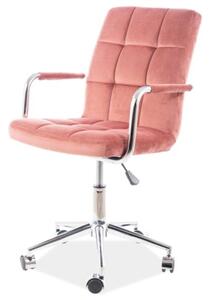 Kancelářská židle SIGQ-022 starorůžová