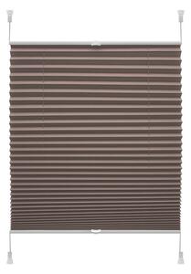 Hnědá roleta 42,5x150 cm Plisé Verona – Gardinia