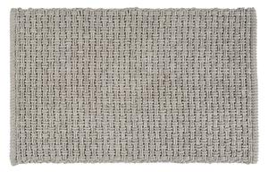 Šedá textilní koupelnová předložka 50x80 cm Ecoli – Wenko