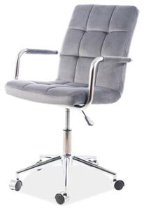 Kancelářská židle SIGQ-022 šedá