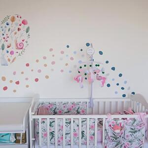 INSPIO-textilní přelepitelná samolepka - Samolepky do dětského pokoje - Barevné skvrny na zeď