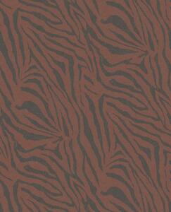 Vliesový tapetový panel Zebra Rhubarb 300607, 140 x 280 cm, Skin, Eijffinger