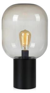 MARKSLOJD Markslöjd stolní lampa Brooklyn černá/kouřová 44 cm