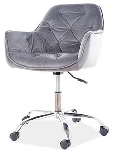 Kancelářská židle SIGQ-190 šedá