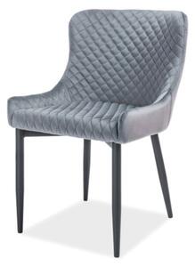 Jídelní židle CULAN šedá/černá