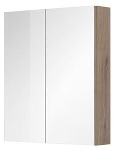MEREO - Aira, koupelnová skříňka, galerka, dub, 600x700x140 mm (CN716GD)