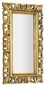 SAPHO - SAMBLUNG zrcadlo v rámu, 40x70cm, zlatá (IN110)
