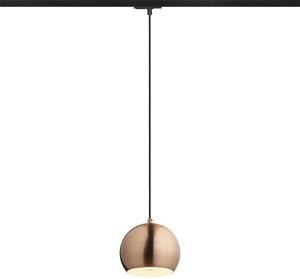 AGNETA pro jednookr. lištu závěsná česaná měď 230V E27 40W - RED - DESIGN RENDL