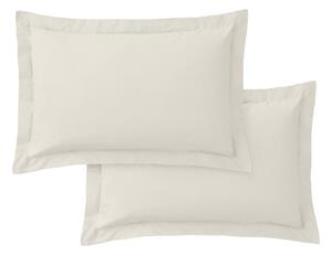 Povlaky na polštáře v sadě 2 ks z bavlněného perkálu 50x75 cm Cotton Percale – Bianca