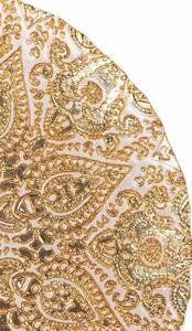 VILLA D’ESTE HOME TIVOLI Designový zlatý talíř Oro, 32 cm
