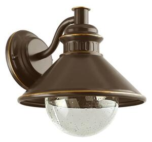 Nástěnná lampa Eglo ALBACETE pozink hnědá 96262