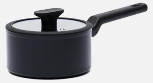 Fabini Rendlík Meda 5.0 Economy, ø 16 cm (1,2 l) - Nepřilnavý rendlík s keramickým povrchem s poklicí, černý