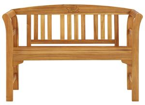 Zahradní lavice 114 cm masivní akáciové dřevo