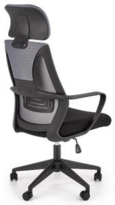Kancelářská židle VOLDIZ černá/šedá