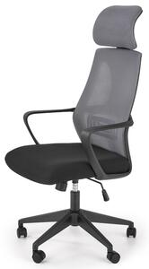 Kancelářská židle VOLDIZ černá/šedá