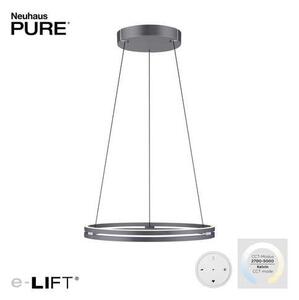 ZÁVĚSNÉ LED SVÍTIDLO, 70.1/70.1/40-350 cm Neuhaus PURE - Závěsná světla