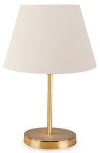 Opviq Stolní lampa Ayda krémová/zlatá