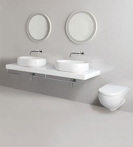 Hopa Závěsné WC NUVOLA 55 × 35 cm - VÝPRODEJ, WC sedátko - Sedátko (KEAZNUWC55+KEAZNUSED55)
