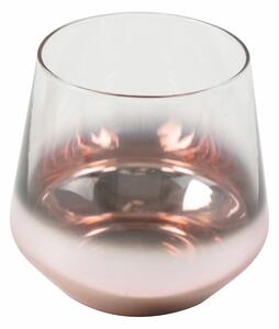 VILLA D’ESTE HOME TIVOLI Set sklenic na vodu Metal Rose, růžová, 320 ml , 2 kusy