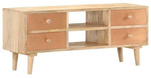 TV stolek 110 x 30 x 45 cm masivní mangovníkové dřevo 287874